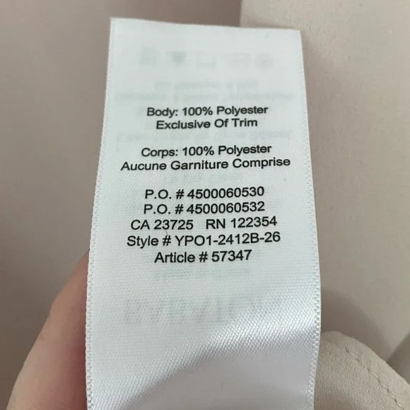 Aritzia Babaton Galen Light Pink Tank Top Size XS - Picture 6 of 8